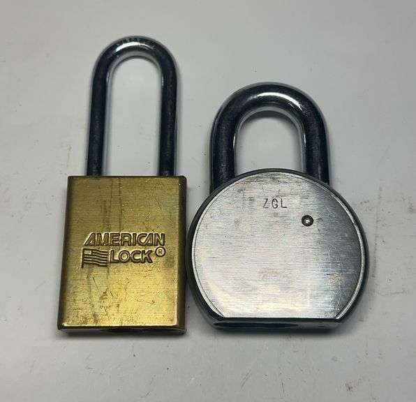Lot of Two American Lock Padlocks image