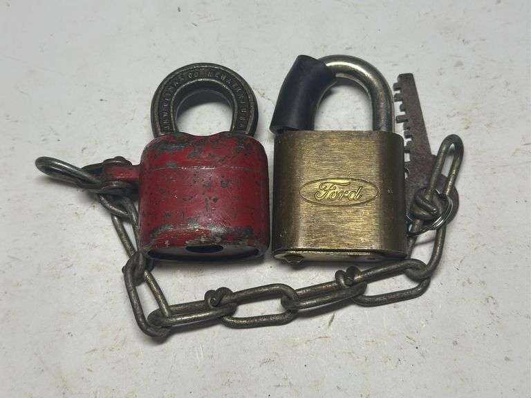 Collection of Ford and Unbranded Padlocks image
