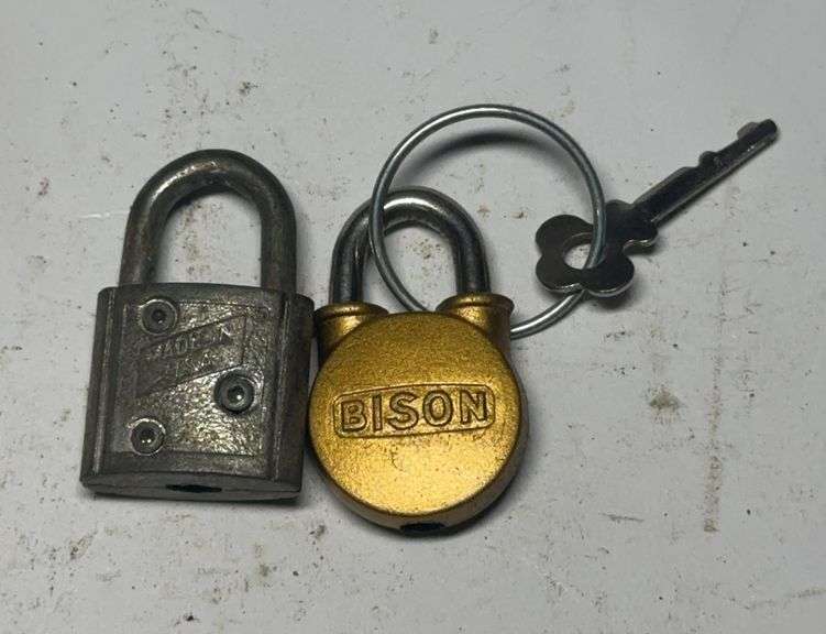 Bison Lock and Vintage Style Lock Set image