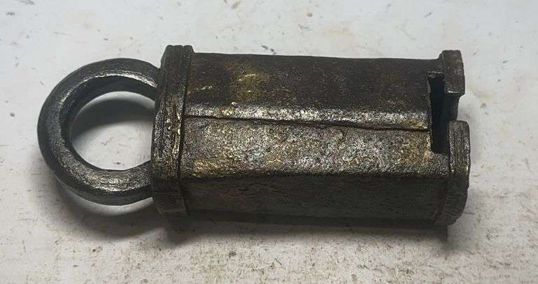 Vintage Unique Metal Padlock image