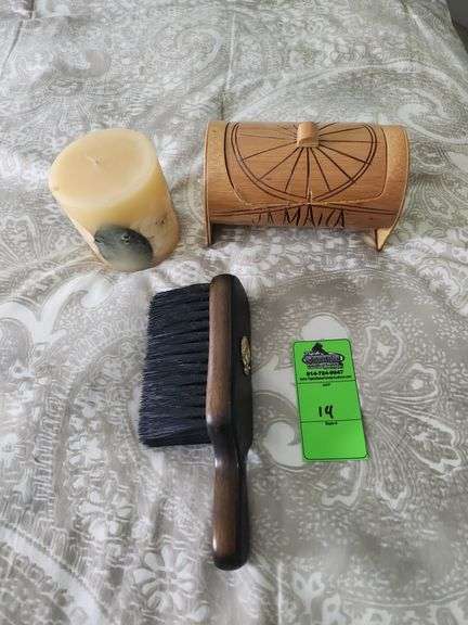 Candle jewelry box brush