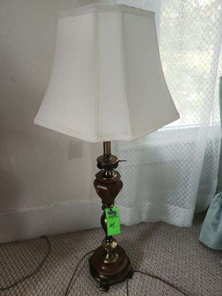 Tall table top lamp
