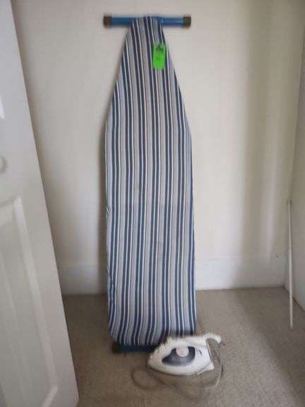 Ironing board and iron