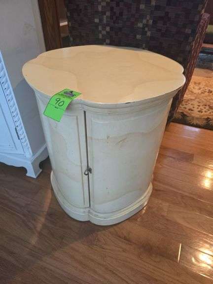 Side table with storage image