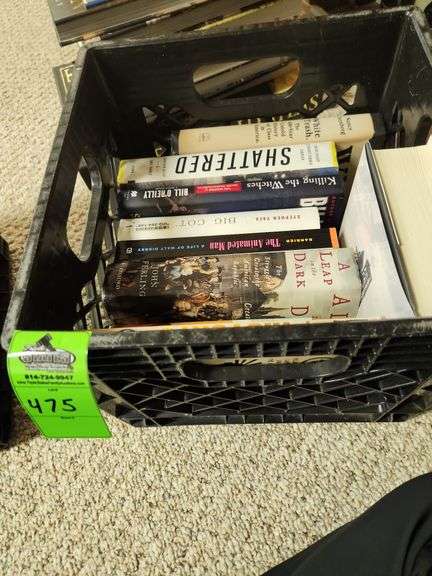 Assorted history books image