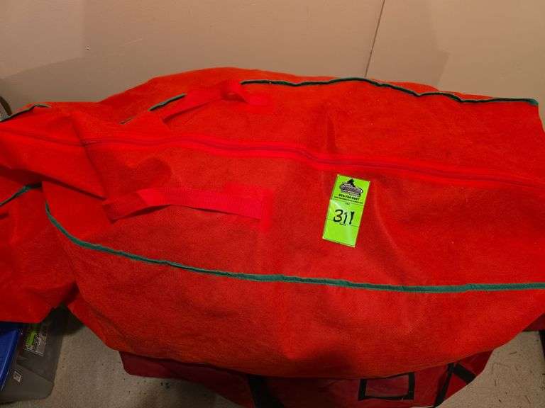 Bag of prelit garland image