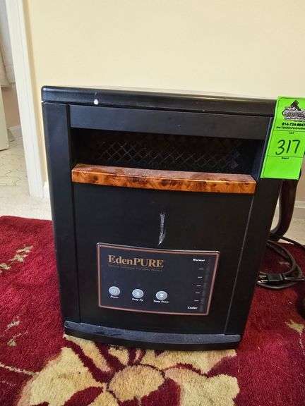 Eden Pure quartz infrared portable heater image