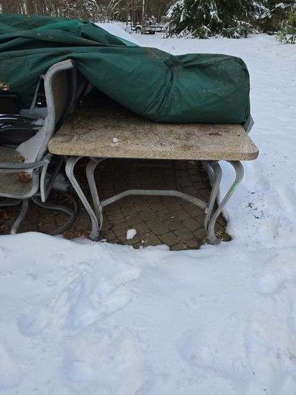 6ft table 8 chairs image