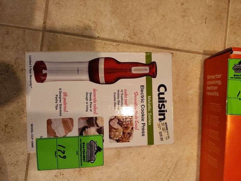 Electric cookie press image