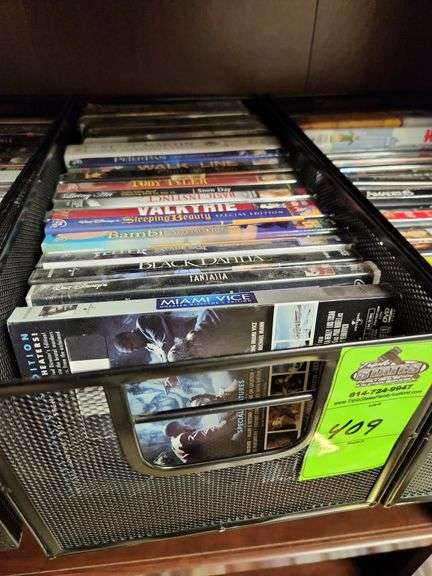 Assorted DVDs image