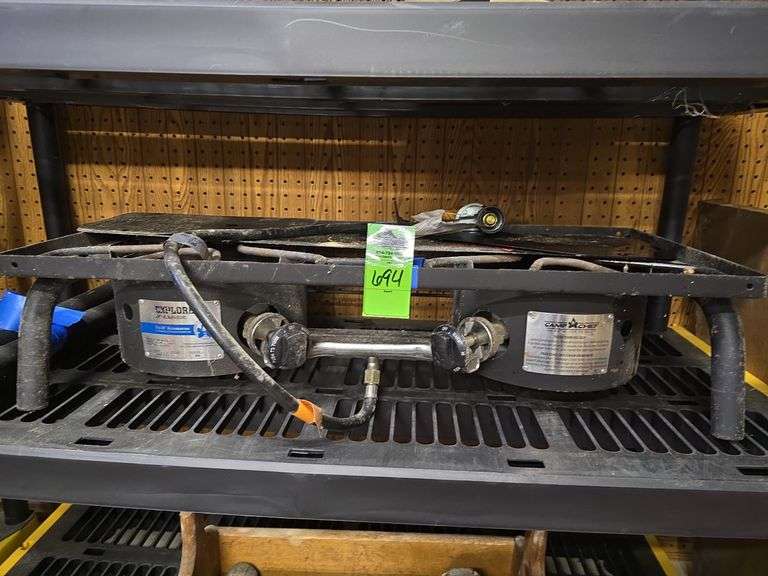 Camp chef explorer 2 burner propane stove image