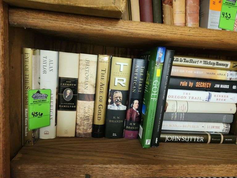 Assorted history books image