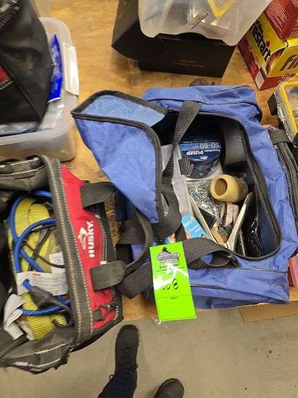 Straps bungee cords and miscellaneous image