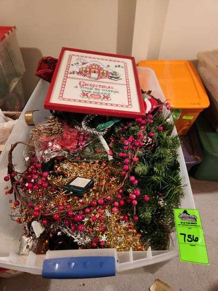 Christmas decor tote image