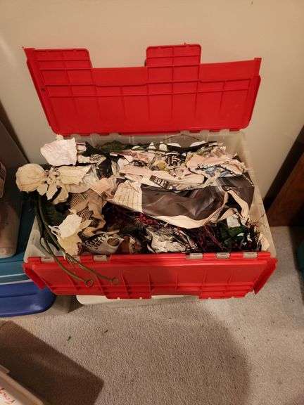 Christmas craft tote image