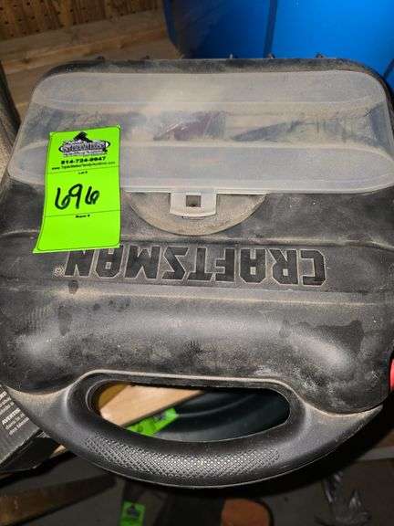 Craftsman sander and shop light image