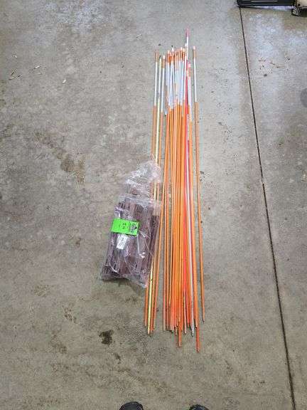 Driveway stakes and garden stakes image