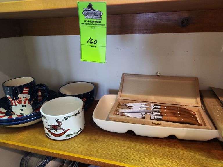 Cheese tray and bowls image