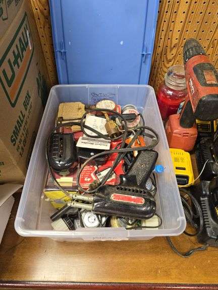 Soldering tools and materials image