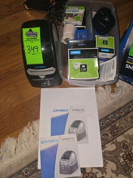 Label maker and assorted label paper image