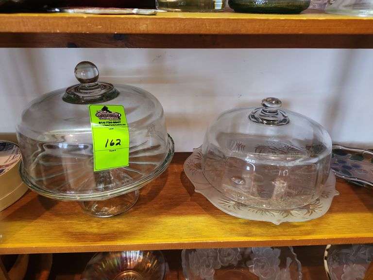 Glass serving trays image