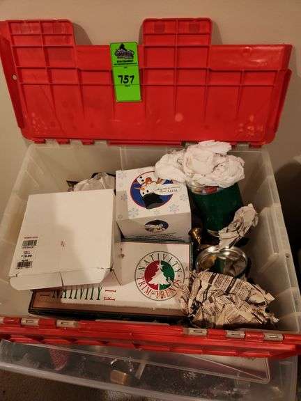 Christmas decor tote image