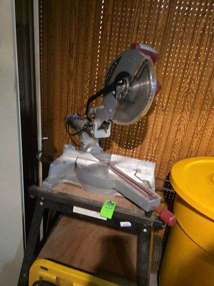 Miter saw and stand image