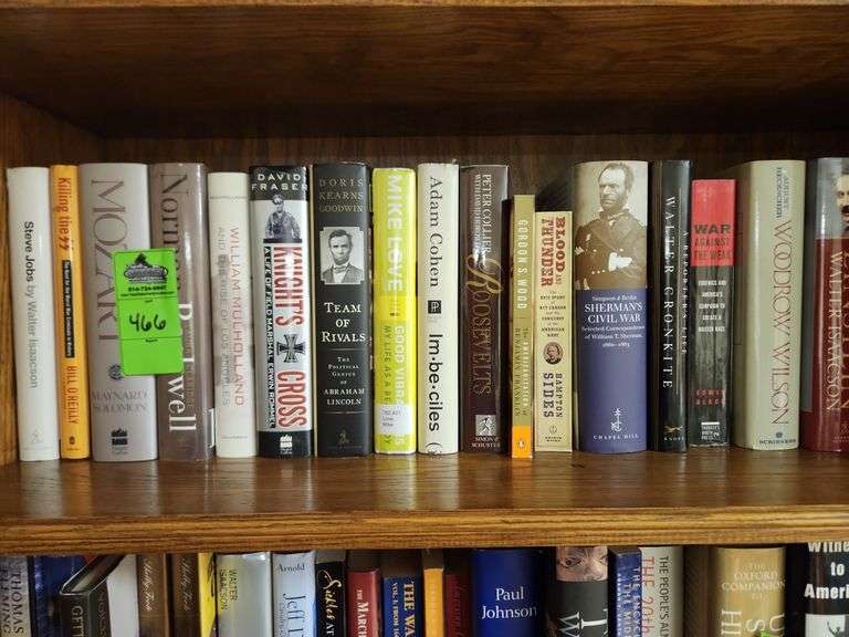 Assorted history books image