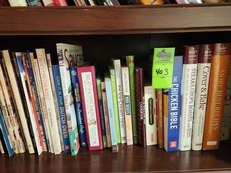 Variety of Cookbooks image