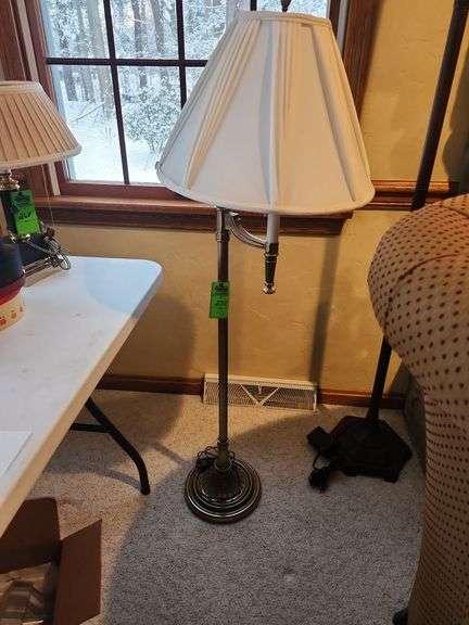 Metal floor lamp image