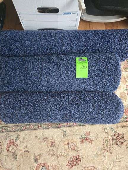 Set of 3 throw rugs image