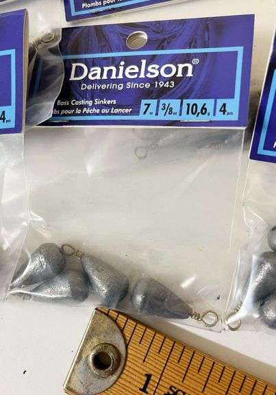 Danielson Bass Casting Sinkers