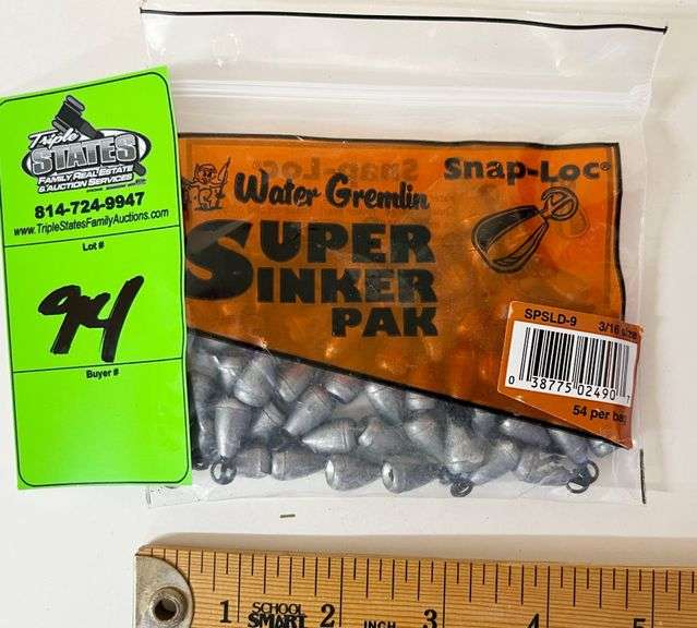 Water Gremlin Super Sinker Pak