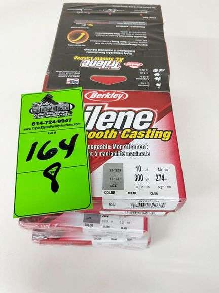 Trilene 300 yard spools