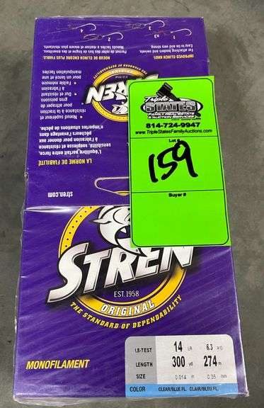 Stren 330 yard spools
