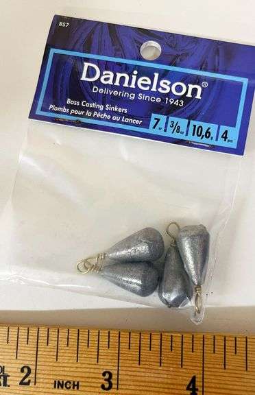 Danielson Bass Casting Sinkers