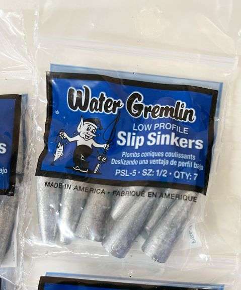 Water Gremlin Slip Sinkers