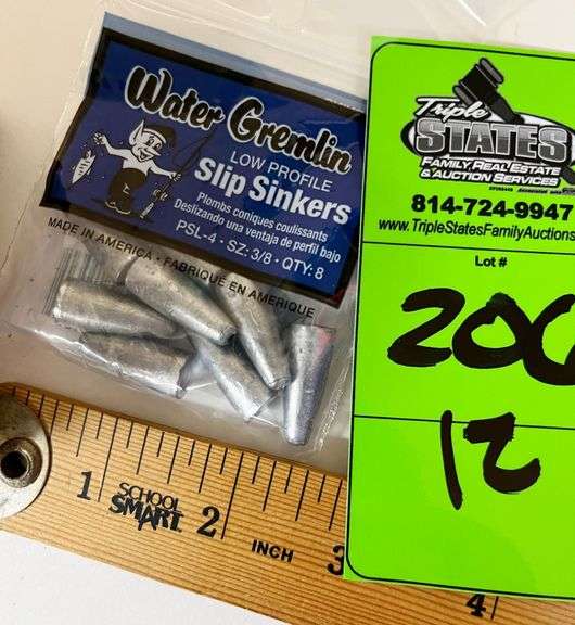Water Gremlin Slip Sinkers