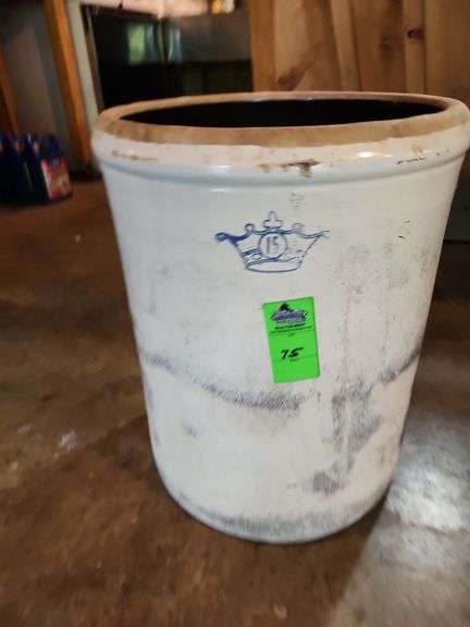 Stoneware crock