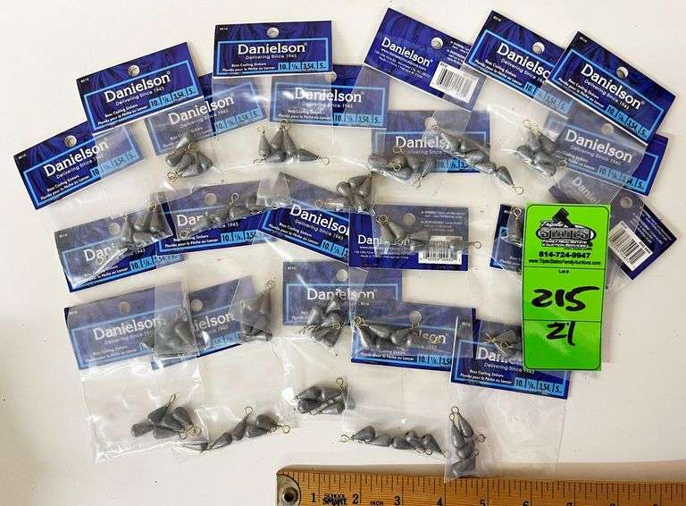 Danielson Bass Casting Sinkers