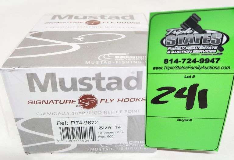 Mustad Signature Fly Hooks