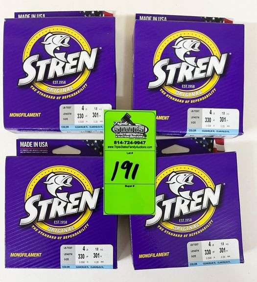 Stren 330 yard spools