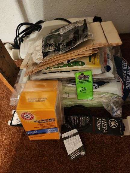 Vacuum and vacuum bags, filters