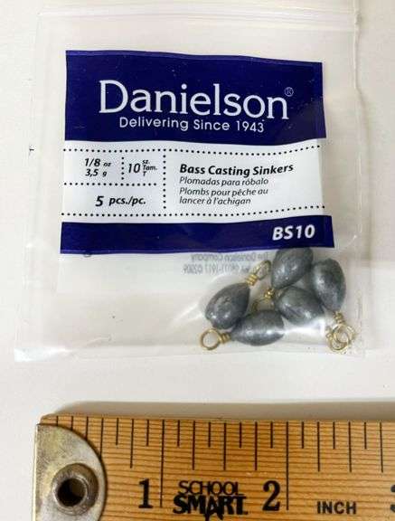 Danielson Bass Casting Sinkers