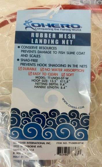 OHERO Rubber Landing Nets
