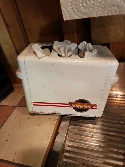 Microwave, toaste,  pots, serving trays, cutting boards