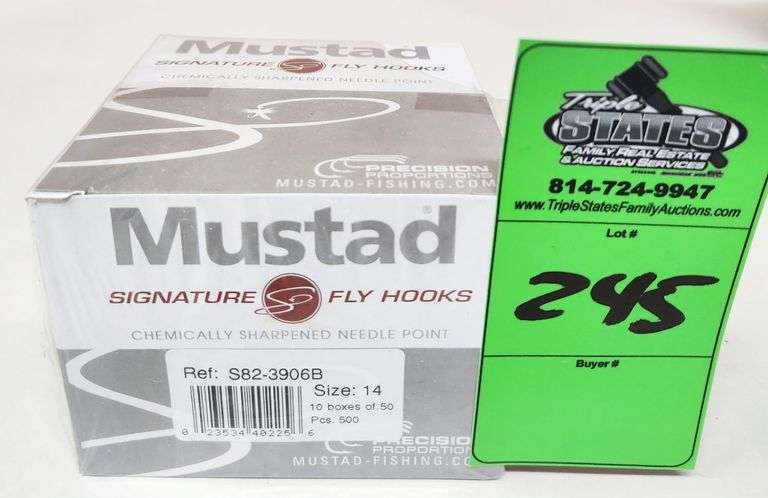 Mustad Signature Fly Hooks