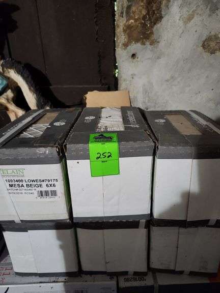 Ceramic tile 6 boxes new