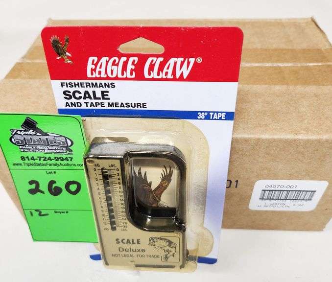 Eagle Claw Fishermans Scale and Tape Measure