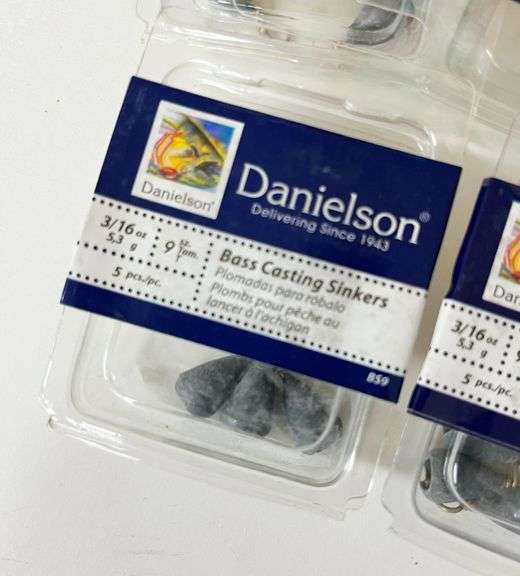 Danielson Bass Casting Sinkers